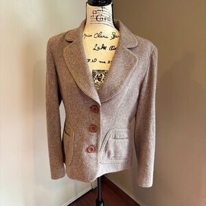 Agnona for Bergdorf Goodman tweed jacket/blazer